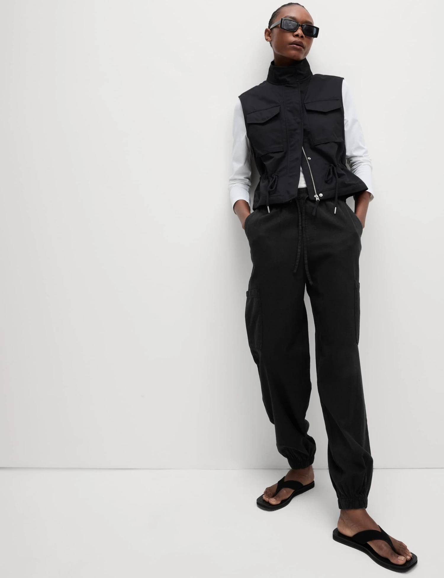 Lyocell Rich Joggers With Cotton & Linen 6 Lyocell Rich Joggers With Cotton & Linen - Image 6