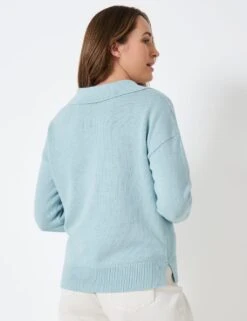 Linen Rich Collared Jumper -Marksandspencer Sale Store MS 03 T19 8867E J0 X EC 2