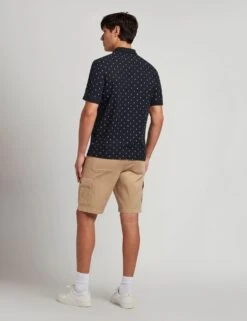 Farah Pure Cotton Printed Polo Shirt -Marksandspencer Sale Store MS 10 T18 9715S F0 X EC 2