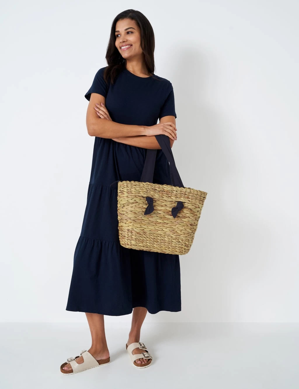 Straw Woven Tote Bag 3 Straw Woven Tote Bag - Image 3