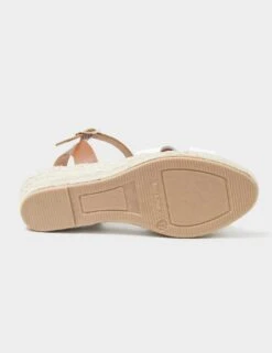 Leather Crossover Ankle Strap Espadrilles -Marksandspencer Sale Store MS 10 T19 8111S VS X EC 5