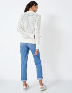 Pure Cotton V-Neck Button Front Cardigan -Marksandspencer Sale Store MS 10 T19 8126S KY X EC 2