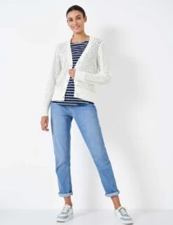 Pure Cotton V-Neck Button Front Cardigan -Marksandspencer Sale Store MS 10 T19 8126S KY X EC 3