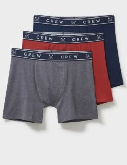 3pk Cotton Rich Jersey Boxers