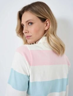 Pure Cotton Striped Rugby Top -Marksandspencer Sale Store MS 10 T19 8717S A4 X EC 2