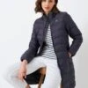 Hooded Lightweight Longline Puffer Jacket -Marksandspencer Sale Store MS 10 T19 8763S F0 X EC 0