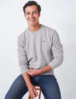 Cotton Rich Crew Neck Sweatshirt