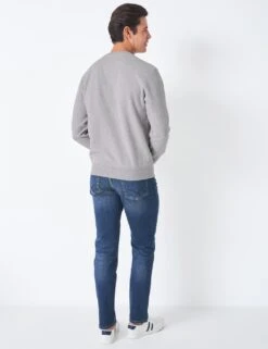 Cotton Rich Crew Neck Sweatshirt -Marksandspencer Sale Store MS 10 T19 8839S T0 X EC 2