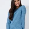 Cotton Rich Cable Knit Jumper With Cashmere -Marksandspencer Sale Store MS 10 T19 8850S E1 X EC 0