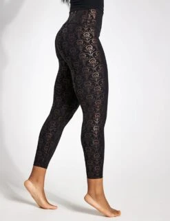 Beyond Yoga Printed High Waisted 7/8 Leggings -Marksandspencer Sale Store MS 10 T24 8146E Y4 X EC 2