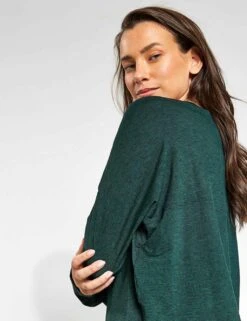 Girlfriend Collective Reset Crew Neck Relaxed Top -Marksandspencer Sale Store MS 10 T24 8179S J0 X EC 3