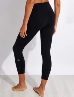 Airbrush High Waisted Cropped Leggings -Marksandspencer Sale Store MS 10 T24 8353S Y0 X EC 3