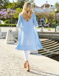 Ribbed Longline Cardigan -Marksandspencer Sale Store MS 10 T83 3218S E0 X EC 3