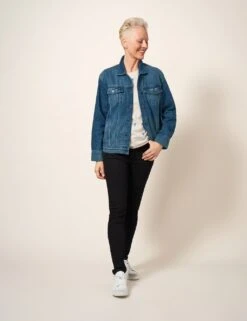 WHITE STUFF Denim Jacket -Marksandspencer Sale Store MS 10 T83 5020W E0 X EC 3