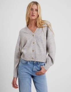 French Connection V-Neck Button Front Cardigan -Marksandspencer Sale Store MS 10 T83 5123S L4 X EC 1