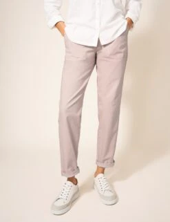 WHITE STUFF Cotton Rich Chinos With Linen 7 WHITE STUFF Cotton Rich Chinos With Linen -Marksandspencer Sale Store MS 10 T83 7005W A0 X EC 1