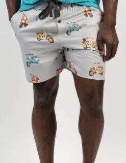 Cyberjammies Cotton Rich Scooter Print Pyjama Shorts