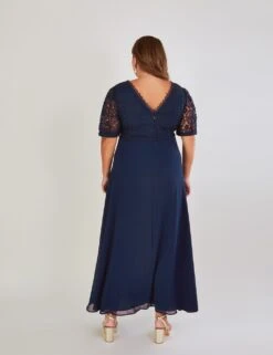 MONSOON Lace V-Neck Maxi Waisted Dress -Marksandspencer Sale Store MS 10 T83 8234T F0 X EC 3