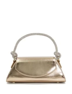 Dune London Metallic Top Handle Grab Bag