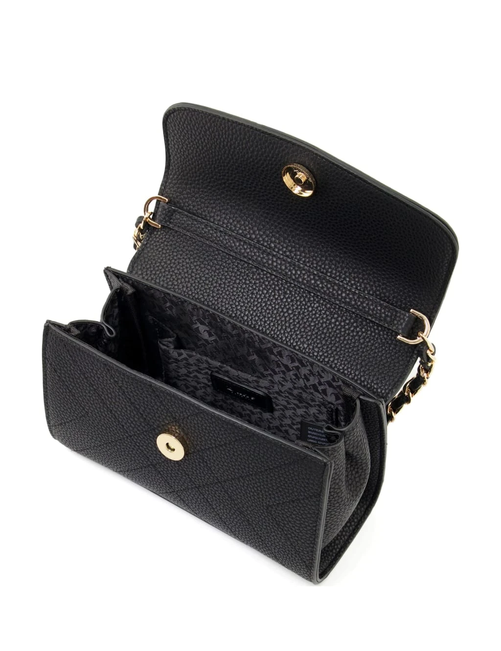 Dune London Faux Leather Quilted Mini Cross Body Bag 3 Dune London Faux Leather Quilted Mini Cross Body Bag - Image 3