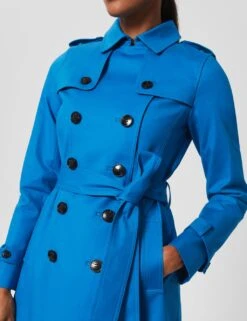 Cotton Rich Belted Trench Coat 8 Cotton Rich Belted Trench Coat -Marksandspencer Sale Store MS 10 T83 8410T E0 X EC 1