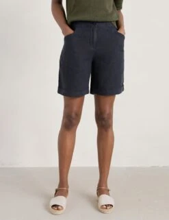 Pure Linen Shorts 7 Pure Linen Shorts -Marksandspencer Sale Store MS 10 T83 8490T F0 X EC 1