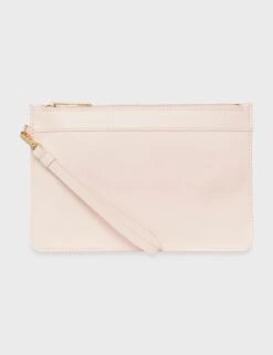 Suede Mini Clutch Bag