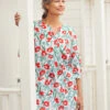 Organic Cotton Floral Relaxed Tunic 8 Organic Cotton Floral Relaxed Tunic -Marksandspencer Sale Store MS 10 T83 8843T ZZ X EC 0