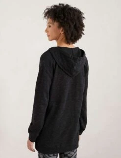 Cotton Rich Half Zip Hoodie 9 Cotton Rich Half Zip Hoodie -Marksandspencer Sale Store MS 10 T83 8866S Y0 X EC 2