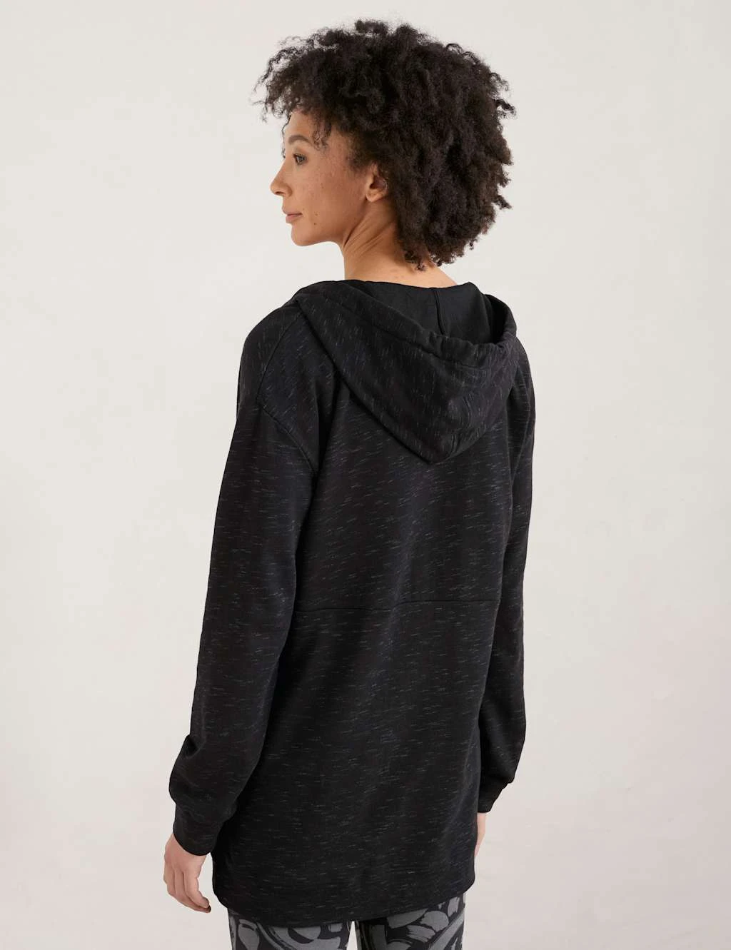 Cotton Rich Half Zip Hoodie 4 Cotton Rich Half Zip Hoodie - Image 4