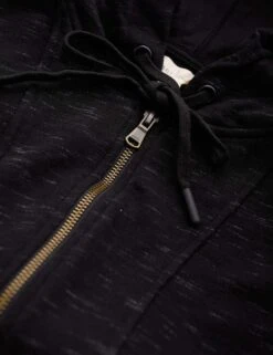 Cotton Rich Half Zip Hoodie 10 Cotton Rich Half Zip Hoodie -Marksandspencer Sale Store MS 10 T83 8866S Y0 X EC 3