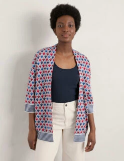 Organic Cotton Jacquard Cardigan -Marksandspencer Sale Store MS 10 T83 9122E B4 X EC 1