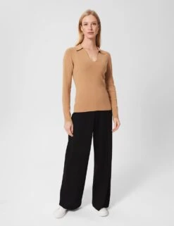 V-Neck Collared Jumper -Marksandspencer Sale Store MS 10 T83 9330S M0 X EC 1
