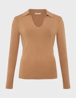 V-Neck Collared Jumper -Marksandspencer Sale Store MS 10 T83 9330S M0 X EC 90