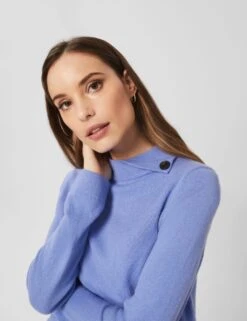 Merino Wool Rich High Neck Jumper -Marksandspencer Sale Store MS 10 T83 9592S E0 X EC 2