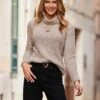 Textured Roll Neck Jumper With Wool -Marksandspencer Sale Store MS 10 T83 9605S M0 X EC 0