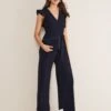 Frill Detail Short Sleeve Jumpsuit 10 Frill Detail Short Sleeve Jumpsuit -Marksandspencer Sale Store MS 10 T83 9821S F0 X EC 0