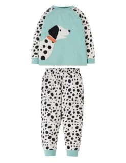 Frugi Organic Cotton Dalmatian Pyjamas (1.5-5 Yrs)