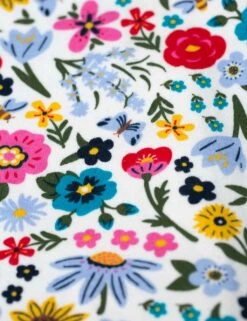 Frugi Organic Cotton Floral Sleepsuit (0-18 Mths) -Marksandspencer Sale Store MS 10 T94 9877S Z0 X EC 3