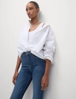 Magic Shaping High Waisted Skinny Jeans -Marksandspencer Sale Store Magic Shaping High Waisted Skinny Jeans 4