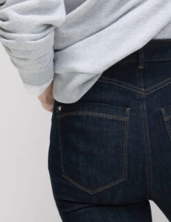 Magic Shaping High Waisted Straight Leg Jeans -Marksandspencer Sale Store Magic Shaping High Waisted Straight Leg Jeans 5