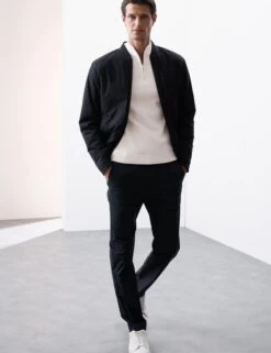 Mercerised Cotton Performance Knitted Polo -Marksandspencer Sale Store Mercerised Cotton Performance Knitted Polo 5