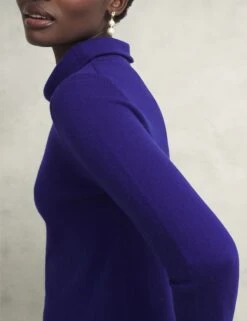 Merino Wool Rich Textured Roll Neck Jumper -Marksandspencer Sale Store Merino Wool Rich Textured Roll Neck Jumper 4