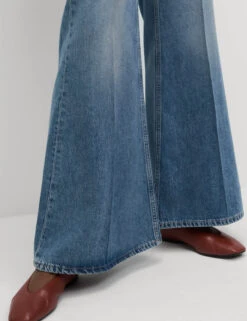 Mid Rise Flared Jeans -Marksandspencer Sale Store Mid Rise Flared Jeans 4