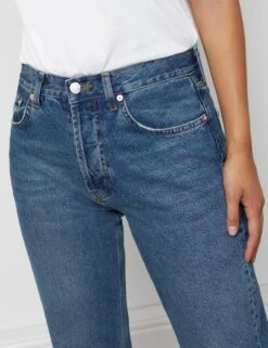 Mid Rise Straight Leg Jeans -Marksandspencer Sale Store Mid Rise Straight Leg Jeans 3