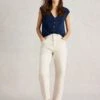 WHITE STUFF Mid Rise Tapered Cropped Jeans -Marksandspencer Sale Store Mid Rise Tapered Cropped Jeans