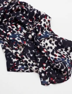 Modal Blend Circle Print Scarf -Marksandspencer Sale Store Modal Blend Circle Print Scarf 4