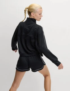 Modal Rich Funnel Neck Half Zip Top -Marksandspencer Sale Store Modal Rich Funnel Neck Half Zip Top 2