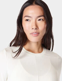 Sweaty Betty Modal Rich Round Neck Wrap Front Top -Marksandspencer Sale Store Modal Rich Round Neck Wrap Front Top 3