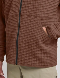 Jack Wolfskin Mogari Textured Zip Up Fleece Jacket -Marksandspencer Sale Store Mogari Textured Zip Up Fleece Jacket 4